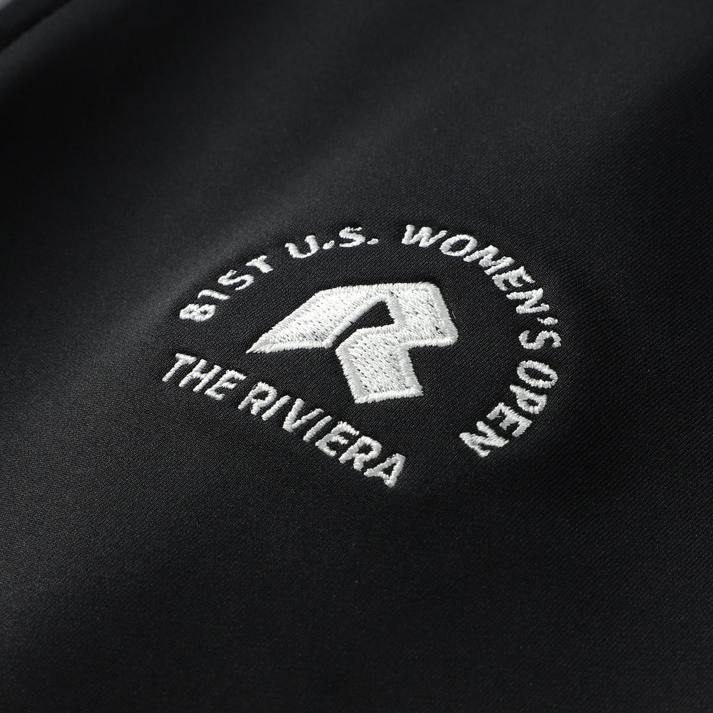 Men's 2026 U.S. Women's Open Peter Millar Black Perth Performance Quarter-Zip Pullover