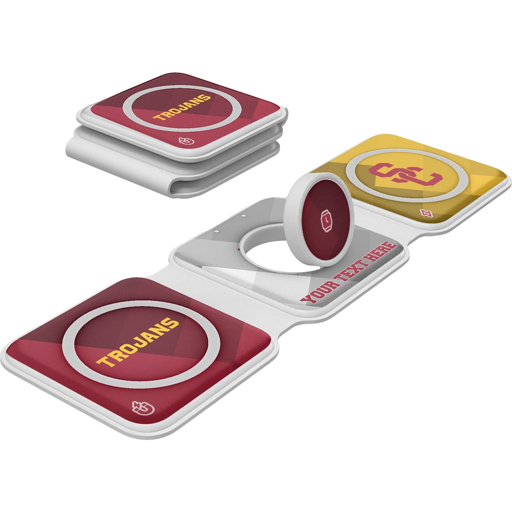 USC Trojans Keyscaper Personalized 3-in-1 Foldable Charger