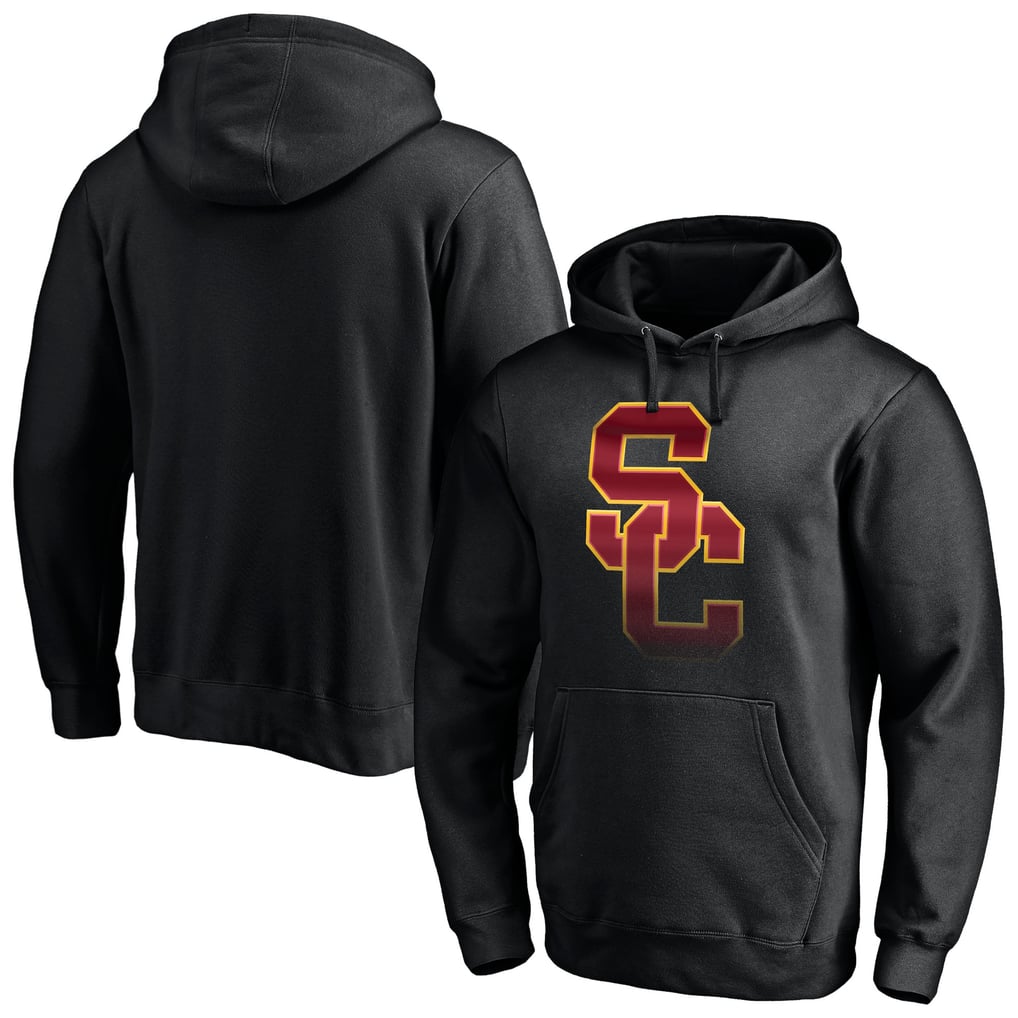 USC Trojans Midnight Mascot Pullover Hoodie - Black