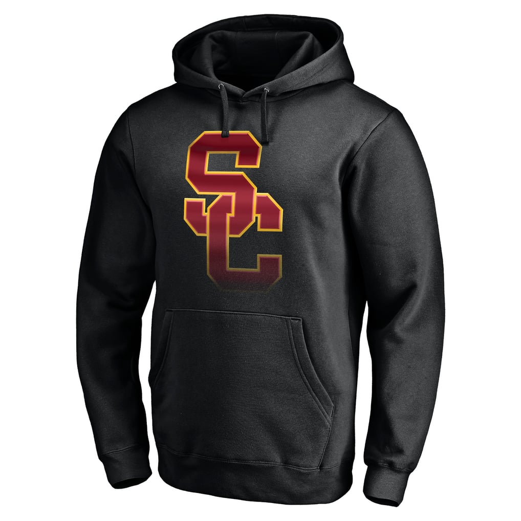 USC Trojans Midnight Mascot Pullover Hoodie - Black