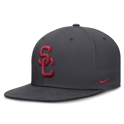 USC Trojans Nike Pro Dri-FIT Fitted Hat - Anthracite