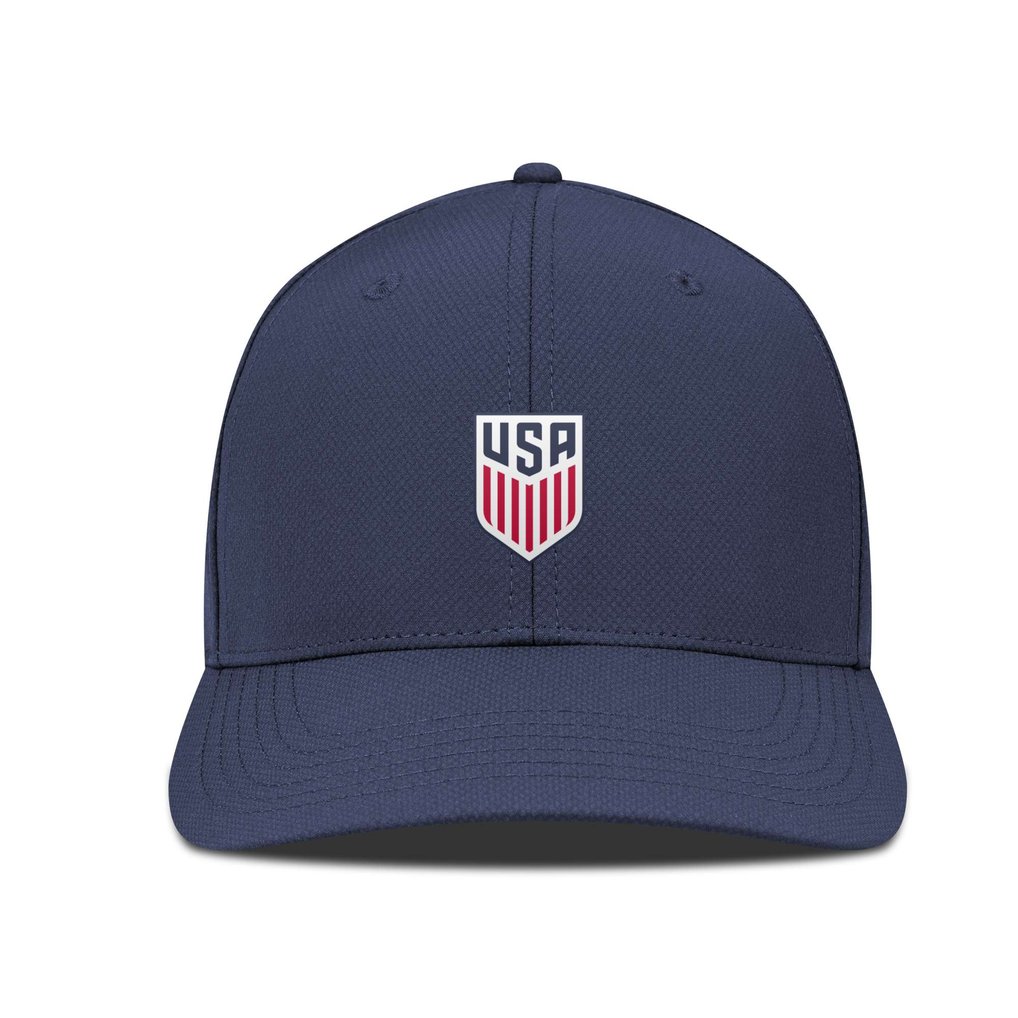 USMNT Levelwear Rise Patch Flex Hat - Navy