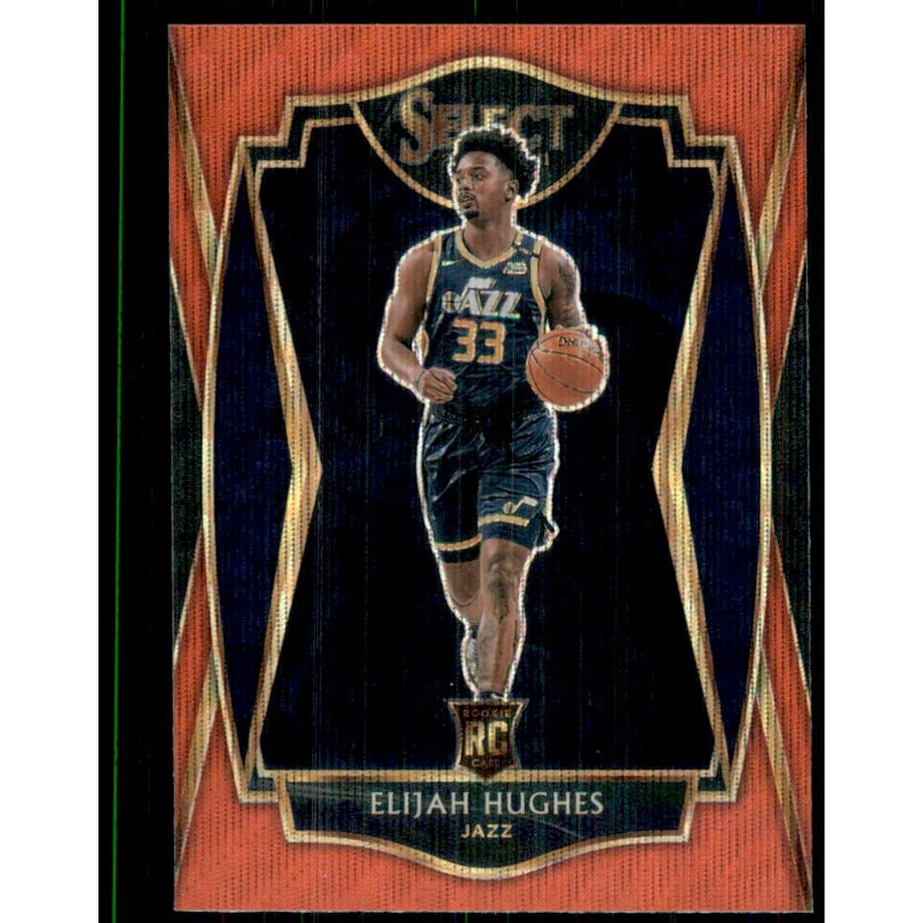 2020-21 Select Prizms Red Wave #168 Elijah Hughes