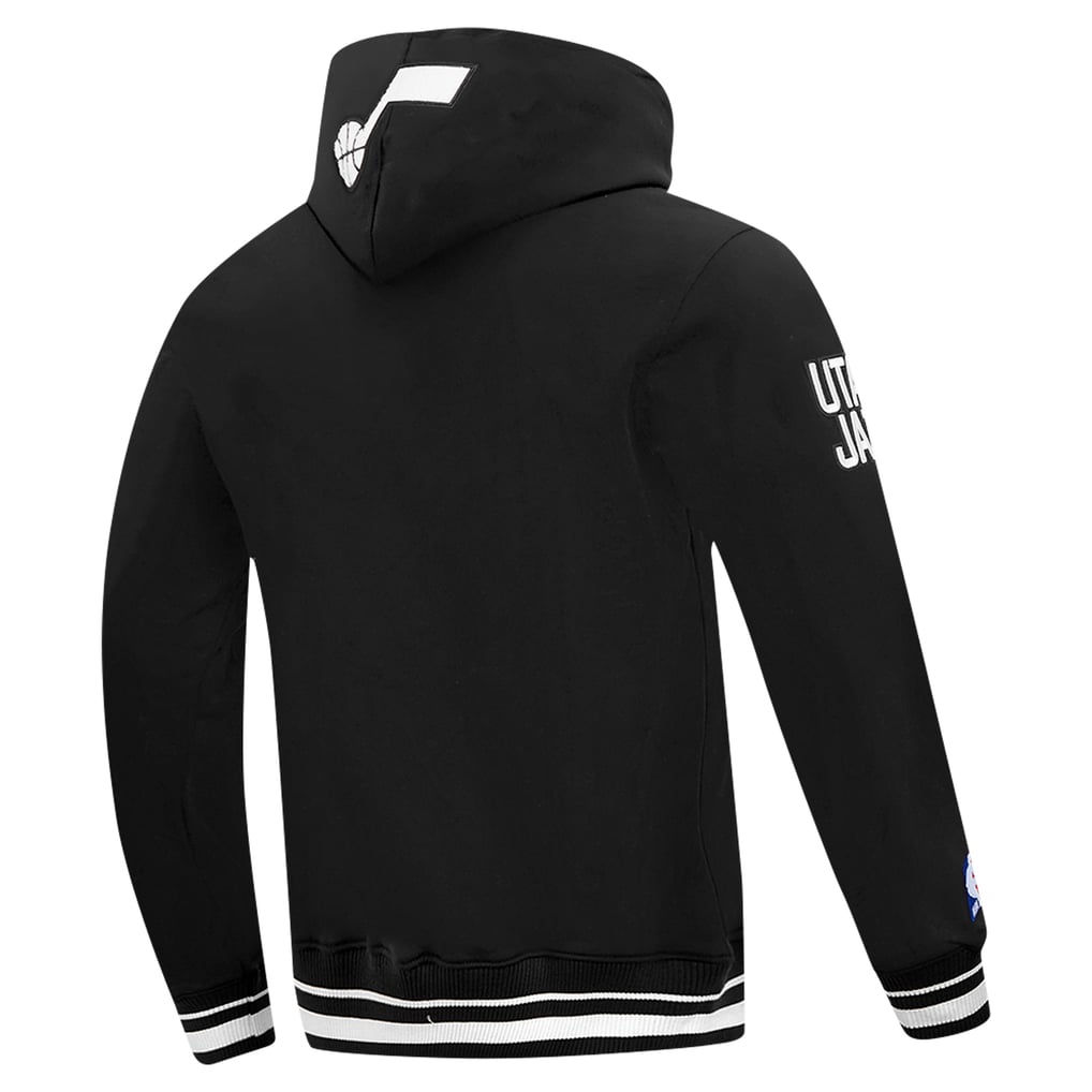 Utah Jazz Pro Standard Area Code Pullover Hoodie - Black