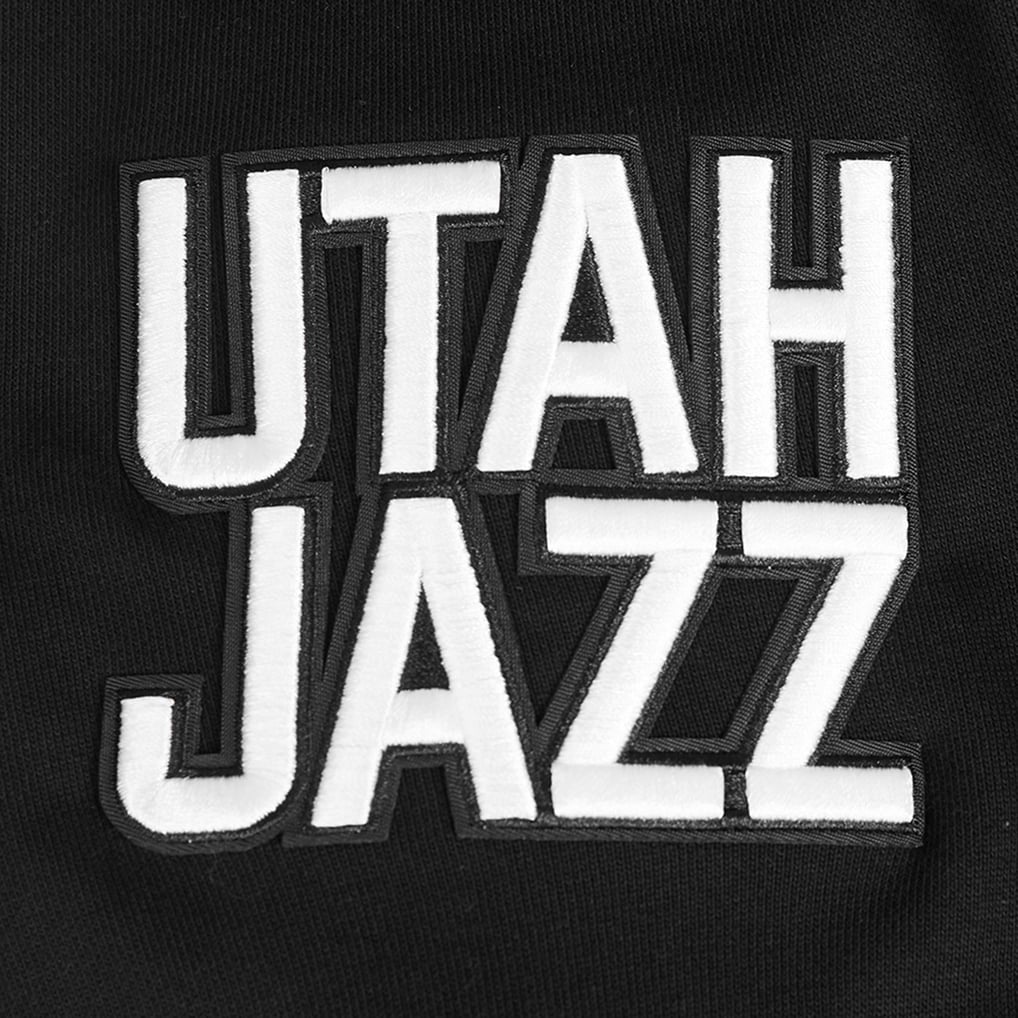 Utah Jazz Pro Standard Area Code Pullover Hoodie - Black