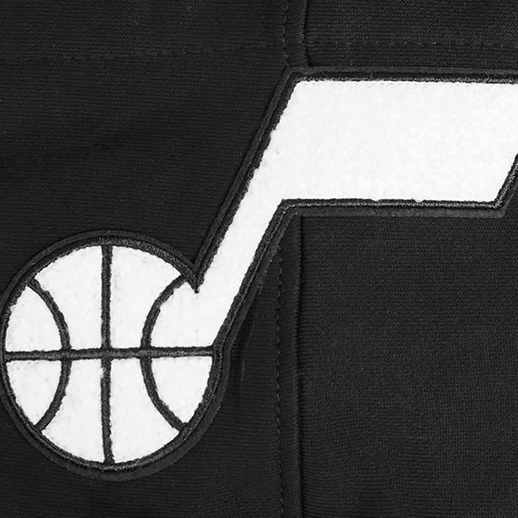 Utah Jazz Pro Standard Area Code Pullover Hoodie - Black