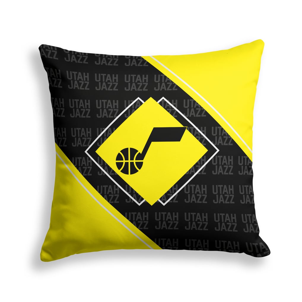Utah Jazz Pegasus 18" x 18" Diamond Boxed Decor Pillow