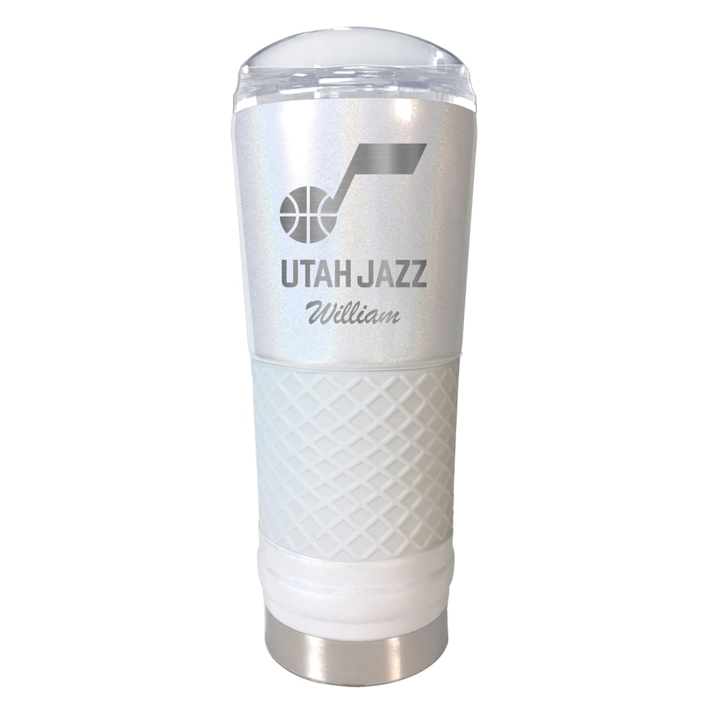 Utah Jazz 24oz. Personalized Opal Draft Tumbler