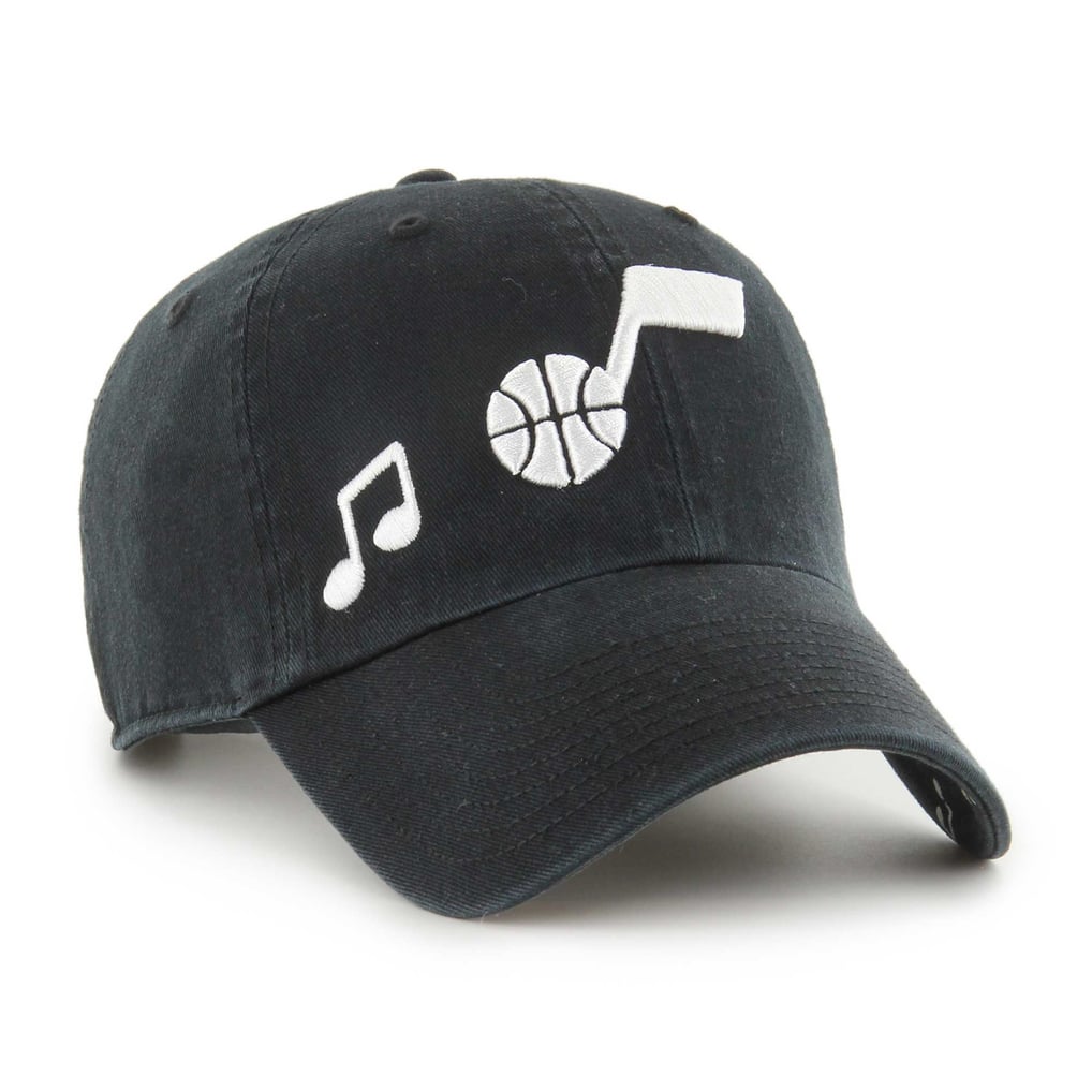  Utah Jazz '47 Women's Confetti Undervisor Clean Up Adjustable Hat - Black