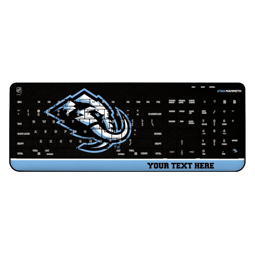 Utah Mammoth Keyscaper Wireless Keyboard