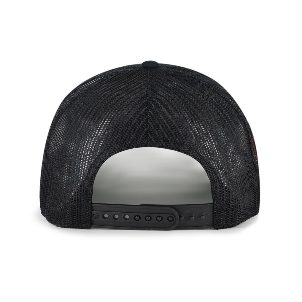  Utah Mammoth '47 Frame Out Mesh Rope Hitch Adjustable Hat - Black