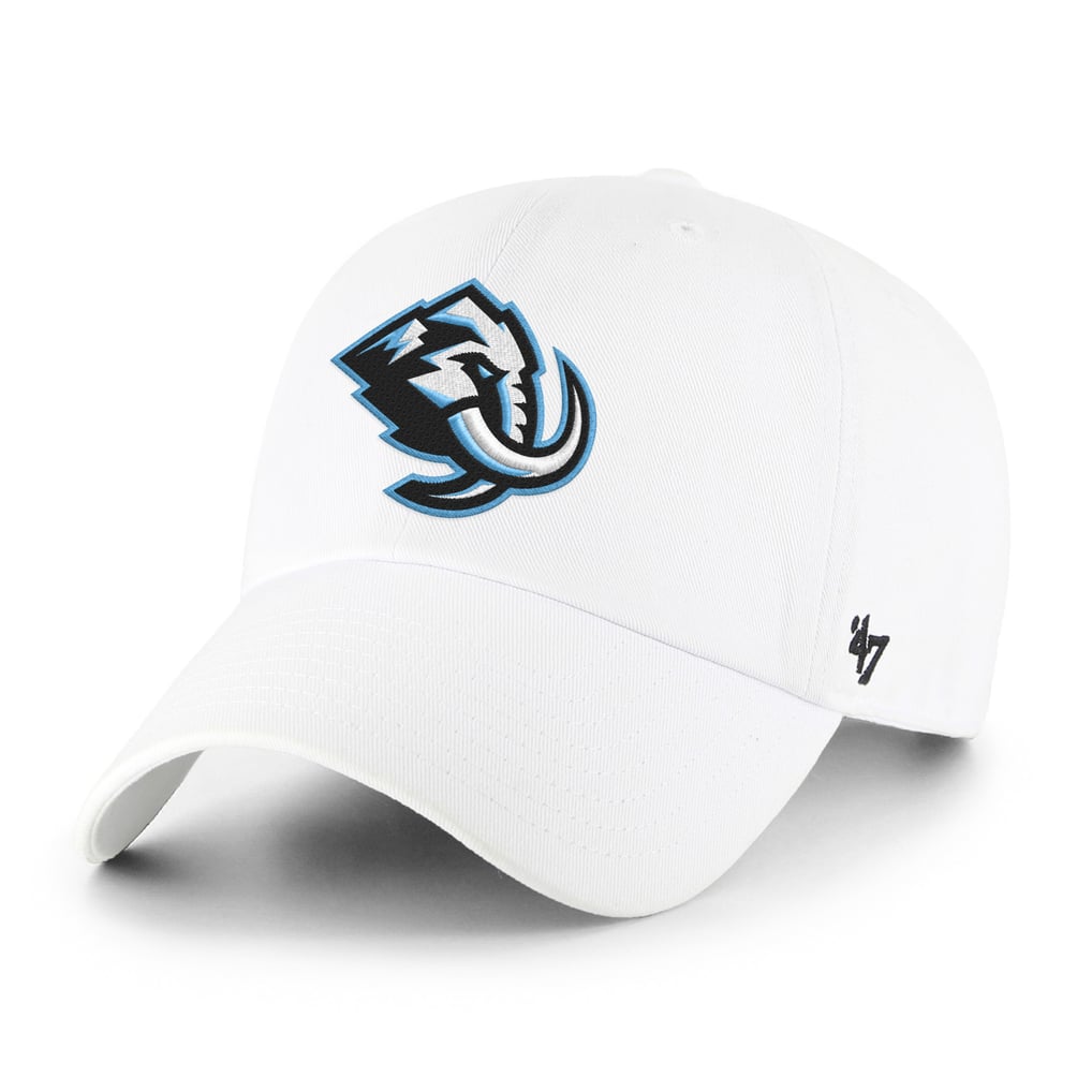  Utah Mammoth '47 Clean Up Adjustable Hat - White