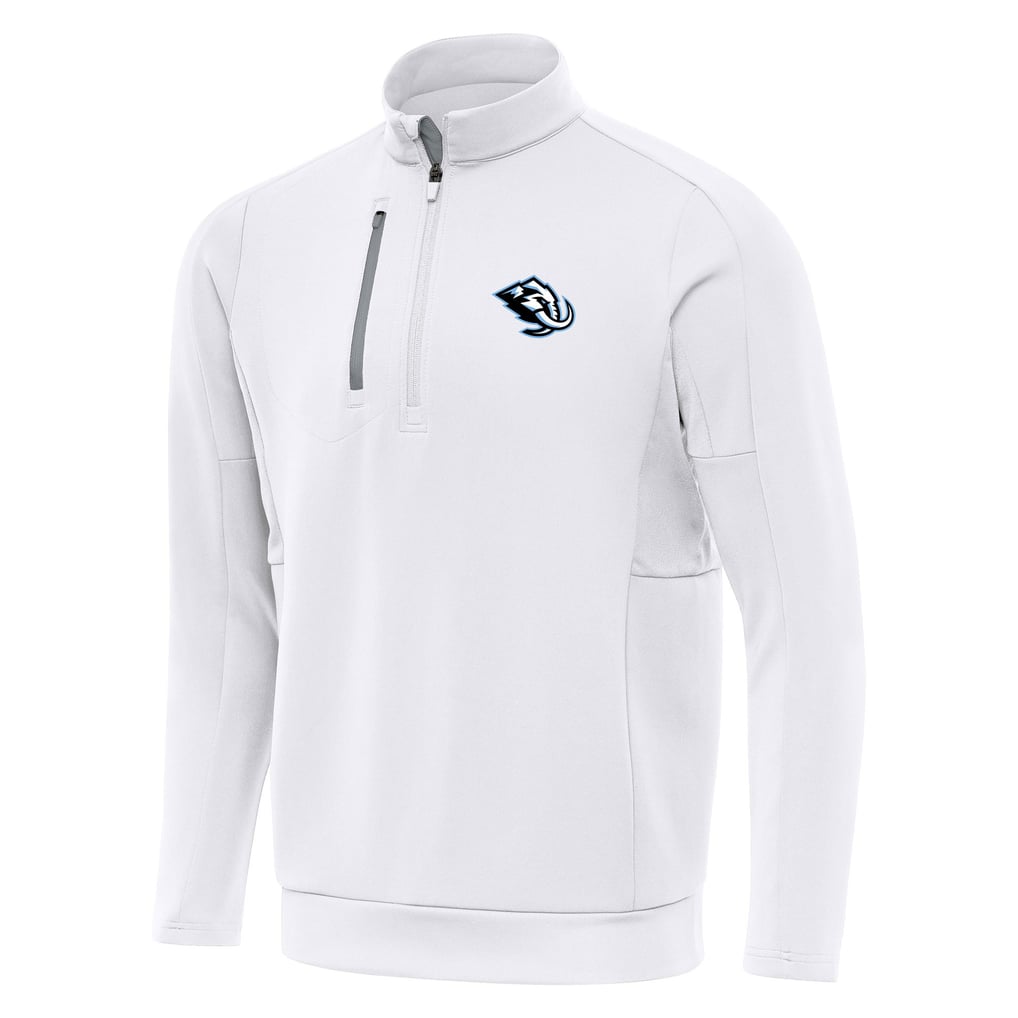 Utah Mammoth Antigua Generation Quarter-Zip Pullover - White