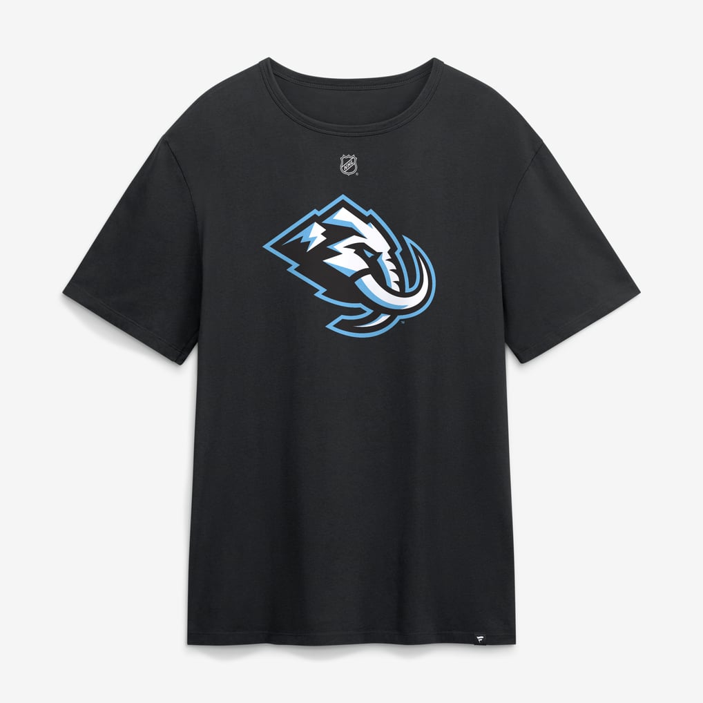 Anders Lee Utah Mammoth Fanatics Authentic Stack Name & Number T-Shirt - Black