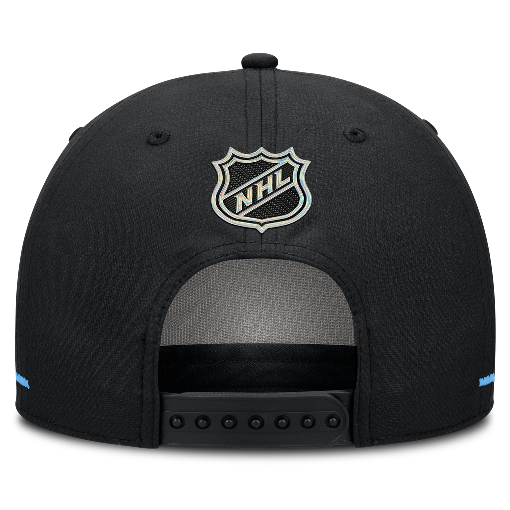 Utah Mammoth Fanatics Authentic Pro Rink Bar Tacks A-Frame Adjustable Hat - Black