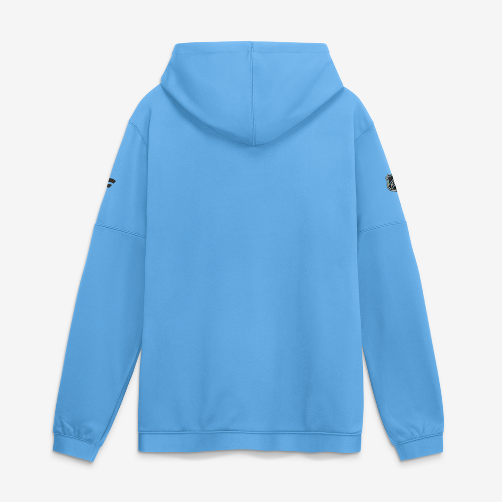 Utah Mammoth Fanatics Authentic Pro Rink Fleece Pullover Hoodie - Light Blue