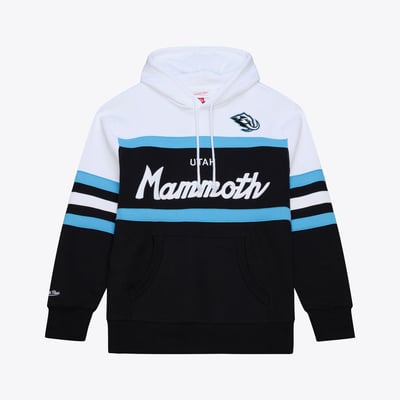 Utah Mammoth Mitchell & Ness Head Coach Hoodie - Black
