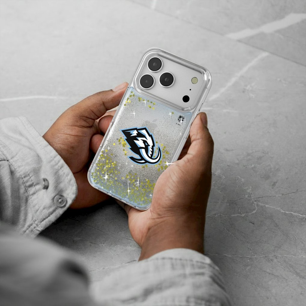 Utah Mammoth Linen iPhone Glitter Case