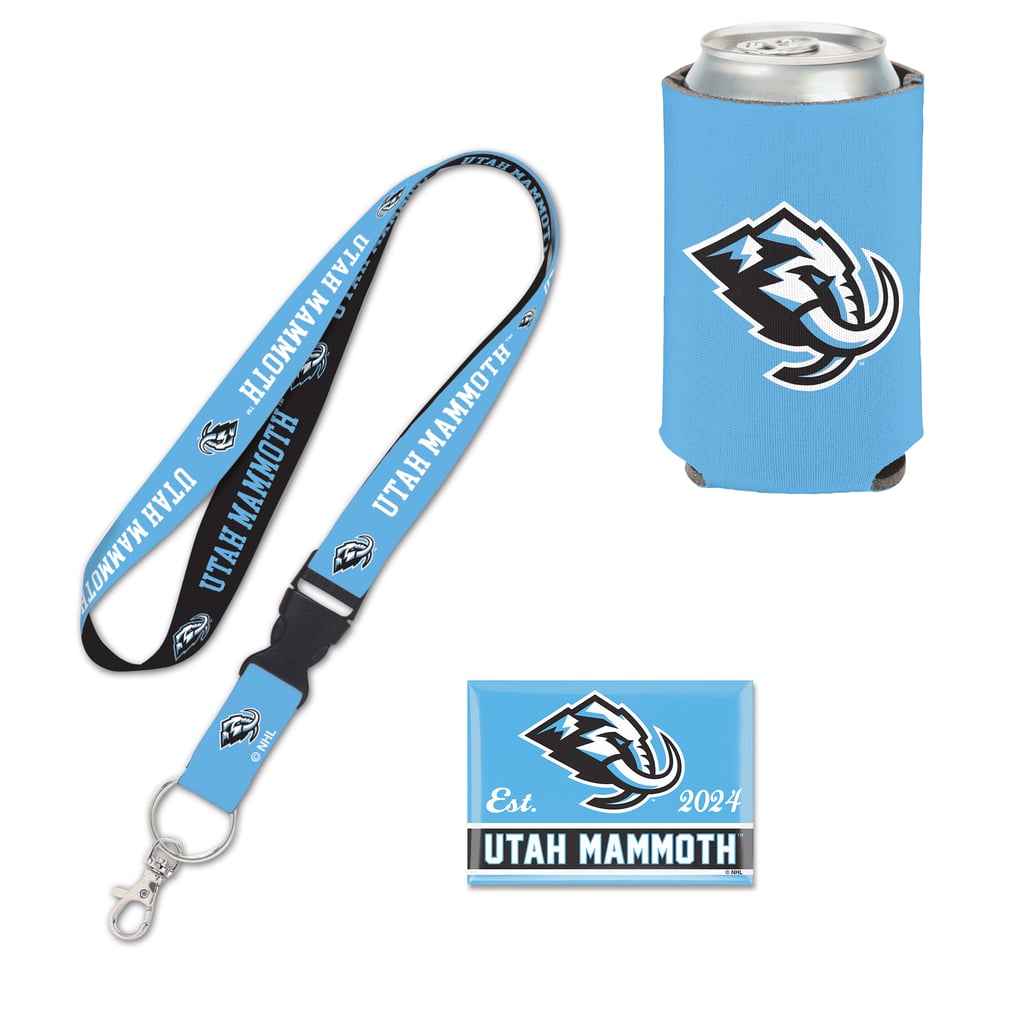 Utah Mammoth WinCraft Three-Piece Fan Pack