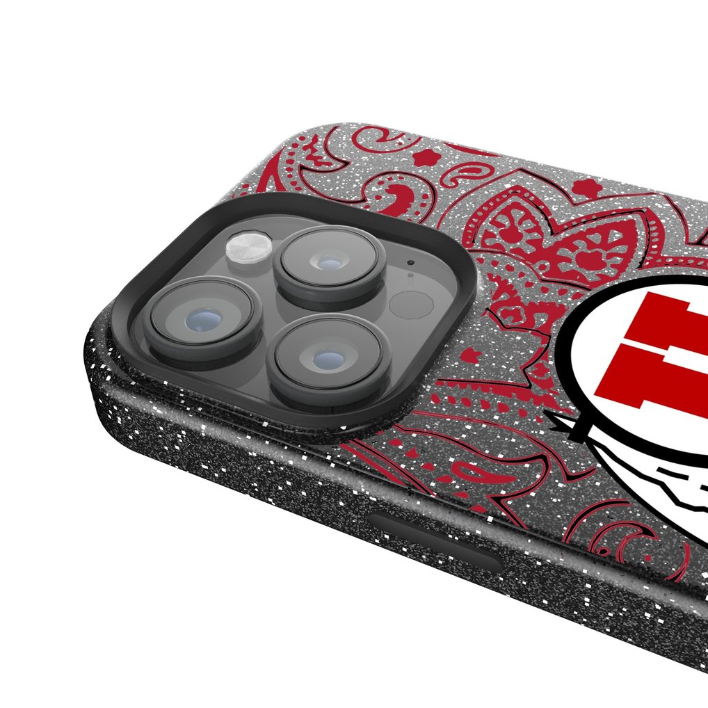 Utah Utes Keyscaper Paisley Bling iPhone Case