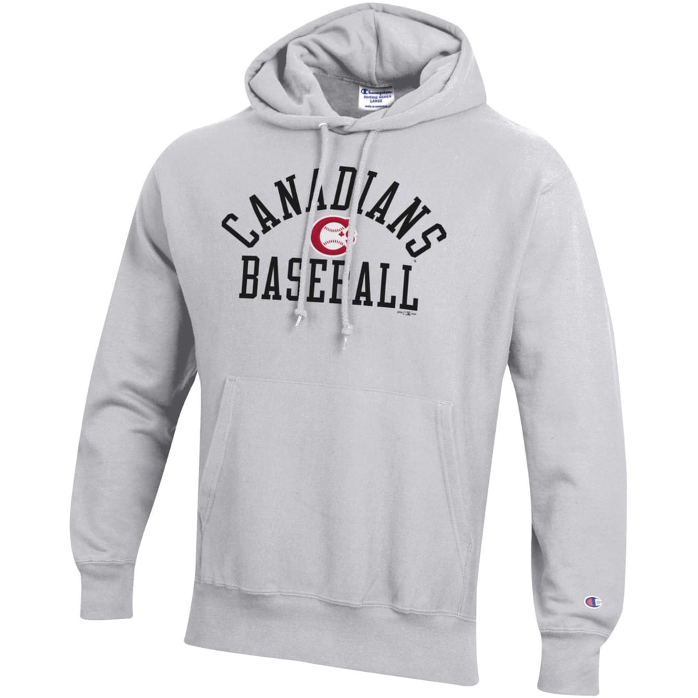 Vancouver Canadians Champion Baseball Reverse Weave Pullover Hoodie - Gray
