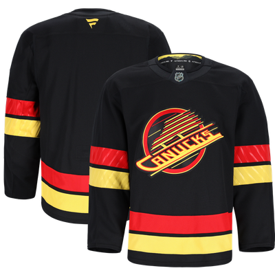 Vancouver Canucks Fanatics Alternate Authentic Pro Jersey - Black