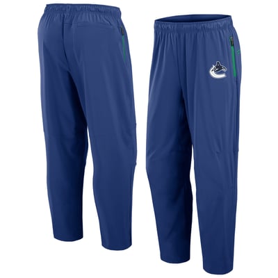 Vancouver Canucks Fanatics Authentic Pro Rink Pants - Blue