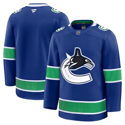 Vancouver Canucks Fanatics Home Premium Jersey - Blue