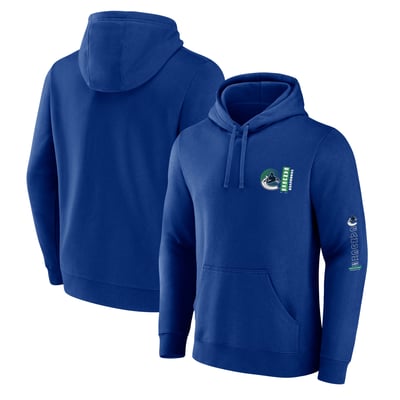 Vancouver Canucks Fanatics Revolution Pullover Hoodie - Blue
