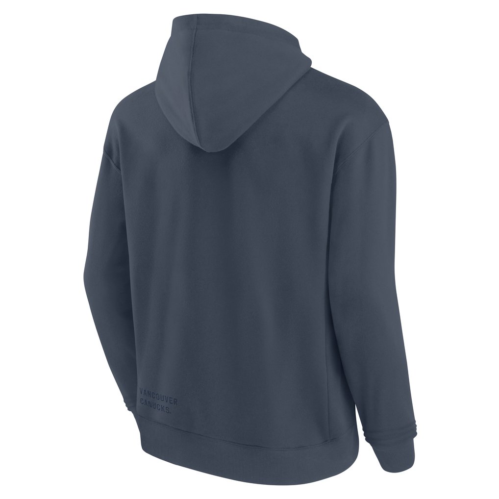 Vancouver Canucks Fanatics Future Ground Info Pullover Hoodie - Navy