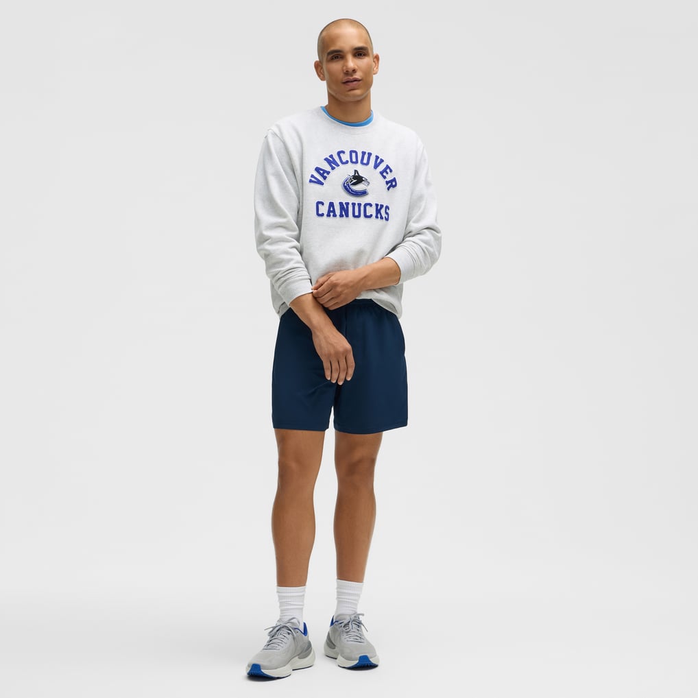  Vancouver Canucks lululemon Steady State Crew - Heathered Core Ultra Light Grey