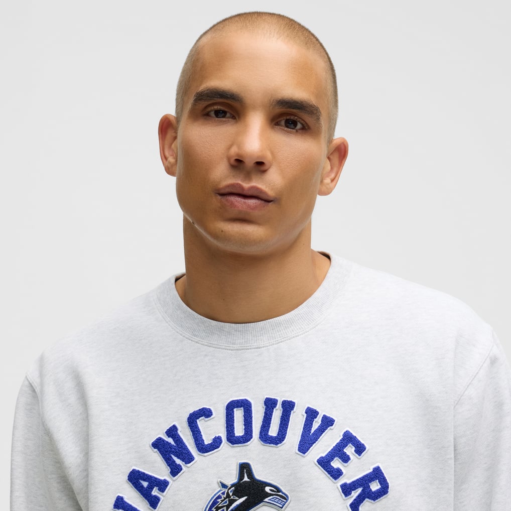  Vancouver Canucks lululemon Steady State Crew - Heathered Core Ultra Light Grey