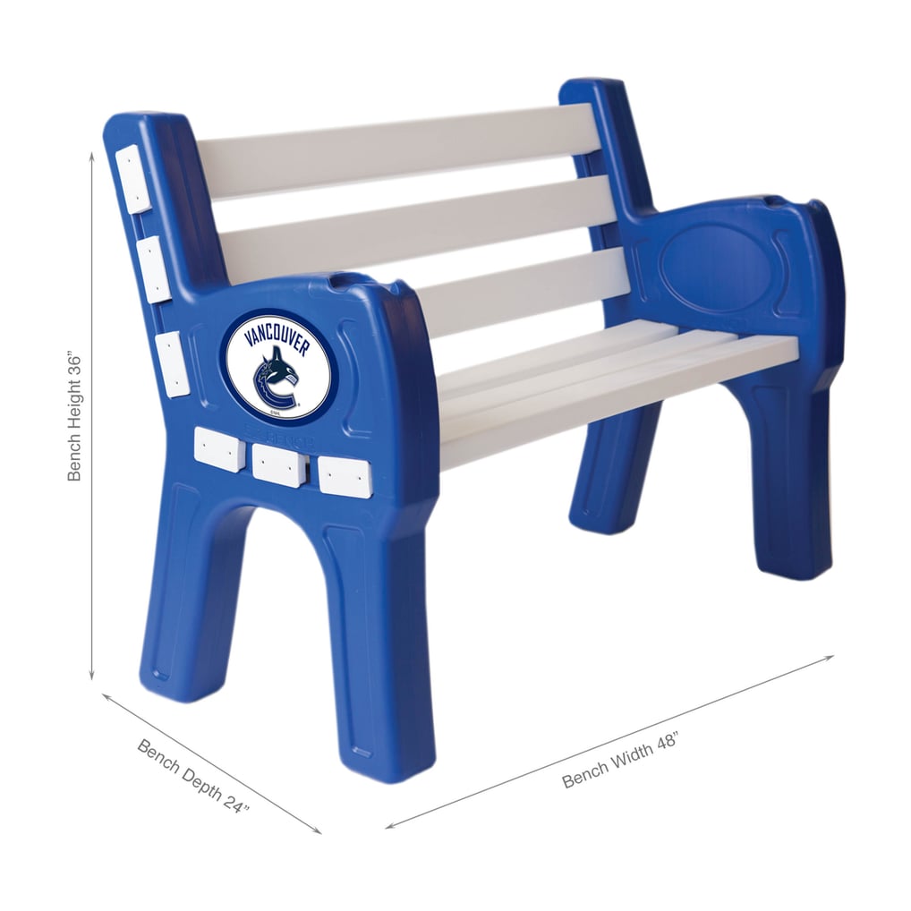 Vancouver Canucks Park Bench