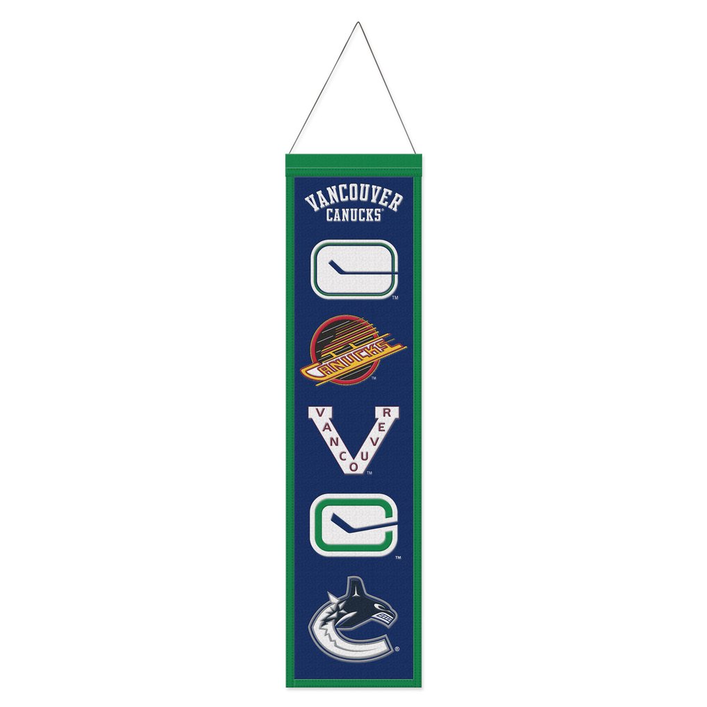 Vancouver Canucks WinCraft 8" x 32" Evolution Banner