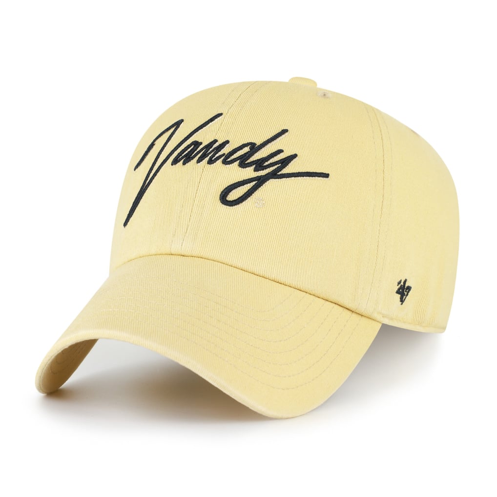  Vanderbilt Commodores '47 Vault Clean Up Adjustable Hat - Light Gold