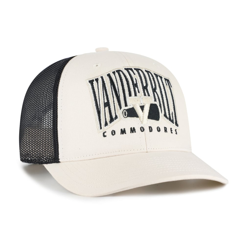  Vanderbilt Commodores '47 Drawbridge Trucker Adjustable Hat - Natural