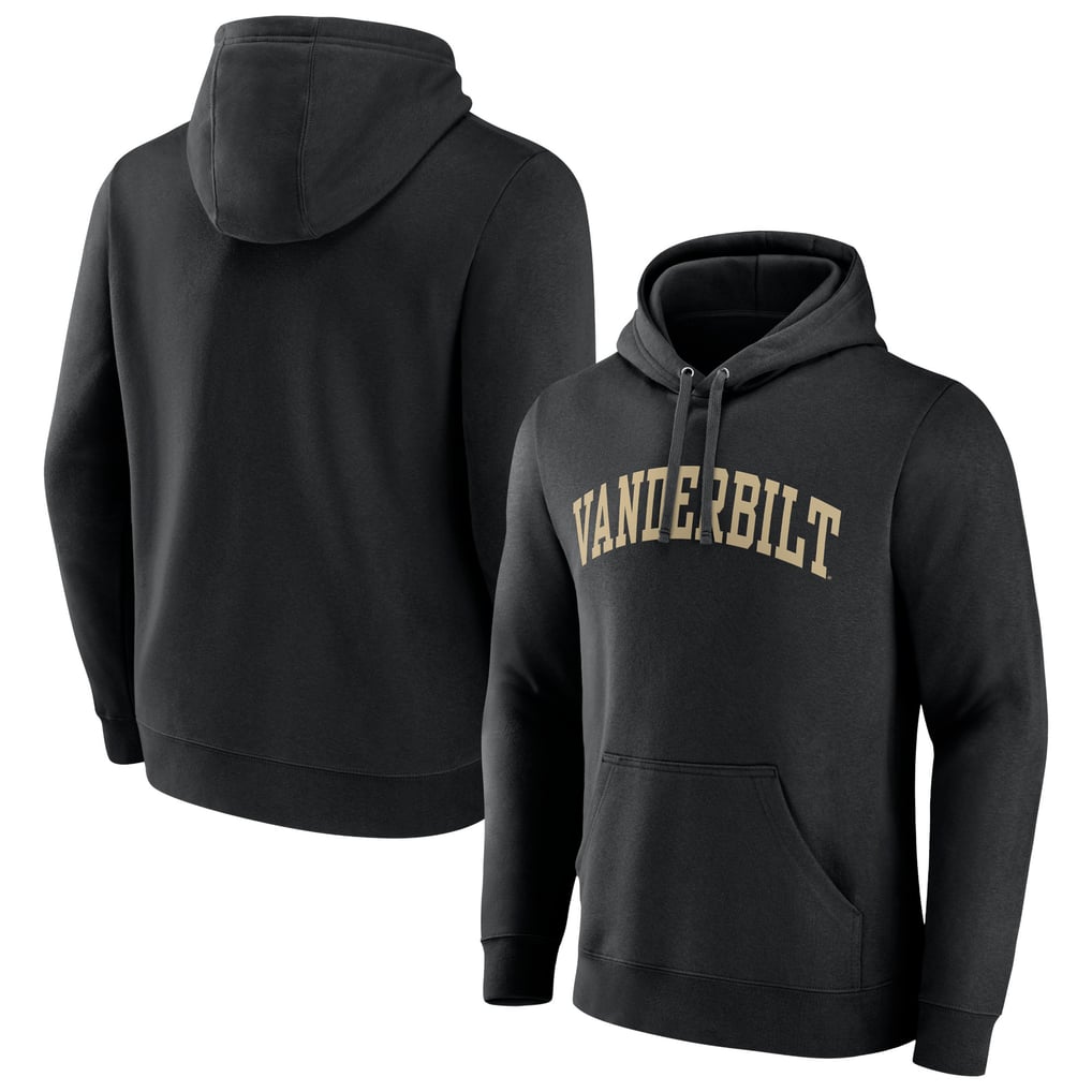 Vanderbilt Commodores Basic Arch Pullover Hoodie - Black