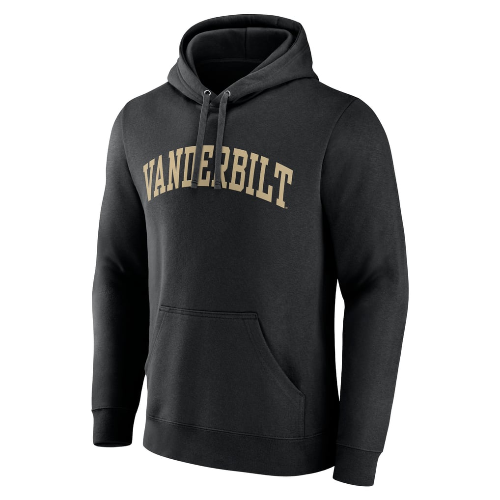 Vanderbilt Commodores Basic Arch Pullover Hoodie - Black