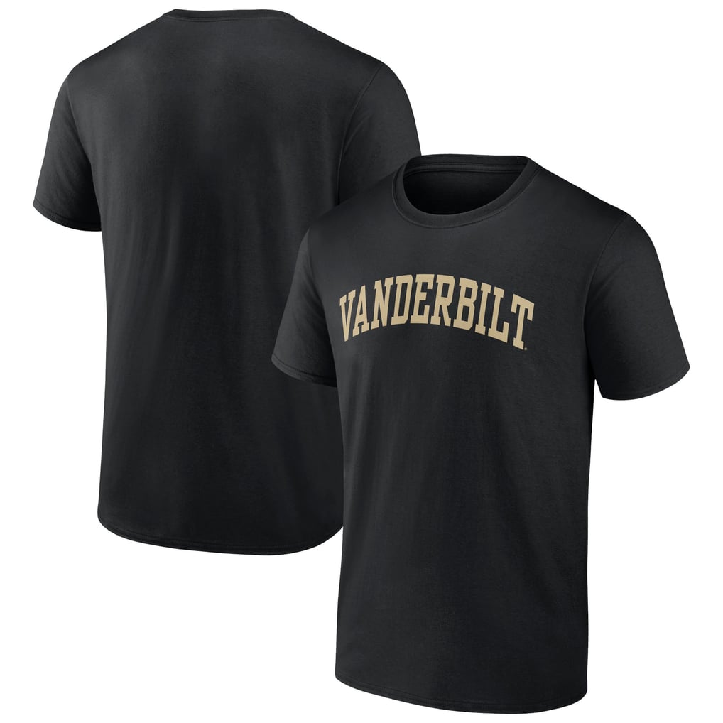 Vanderbilt Commodores Basic Arch T-Shirt - Black