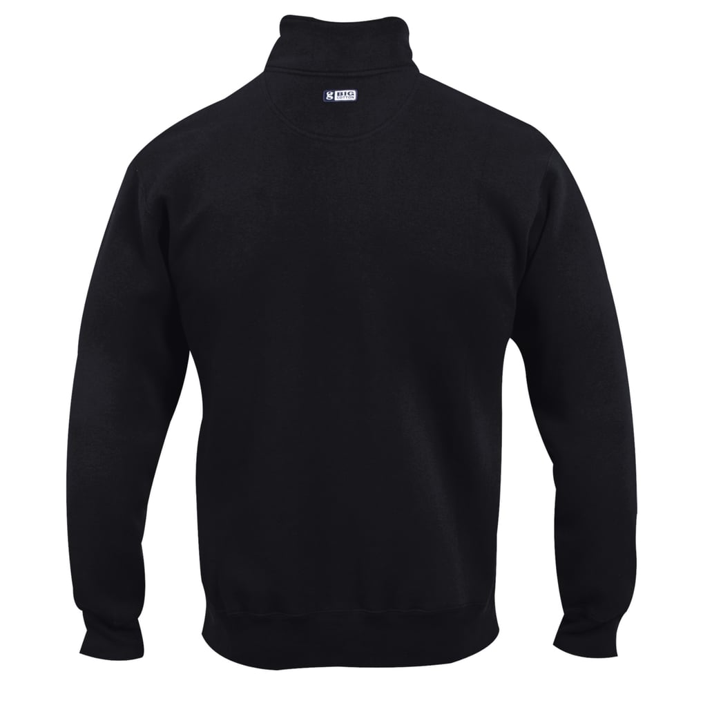 Vanderbilt Commodores Big Cotton Quarter-Zip Pullover Sweatshirt - Black