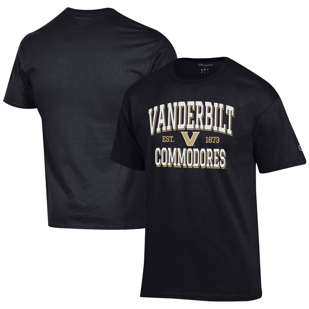 Vanderbilt Commodores Champion Jersey T-Shirt - Black