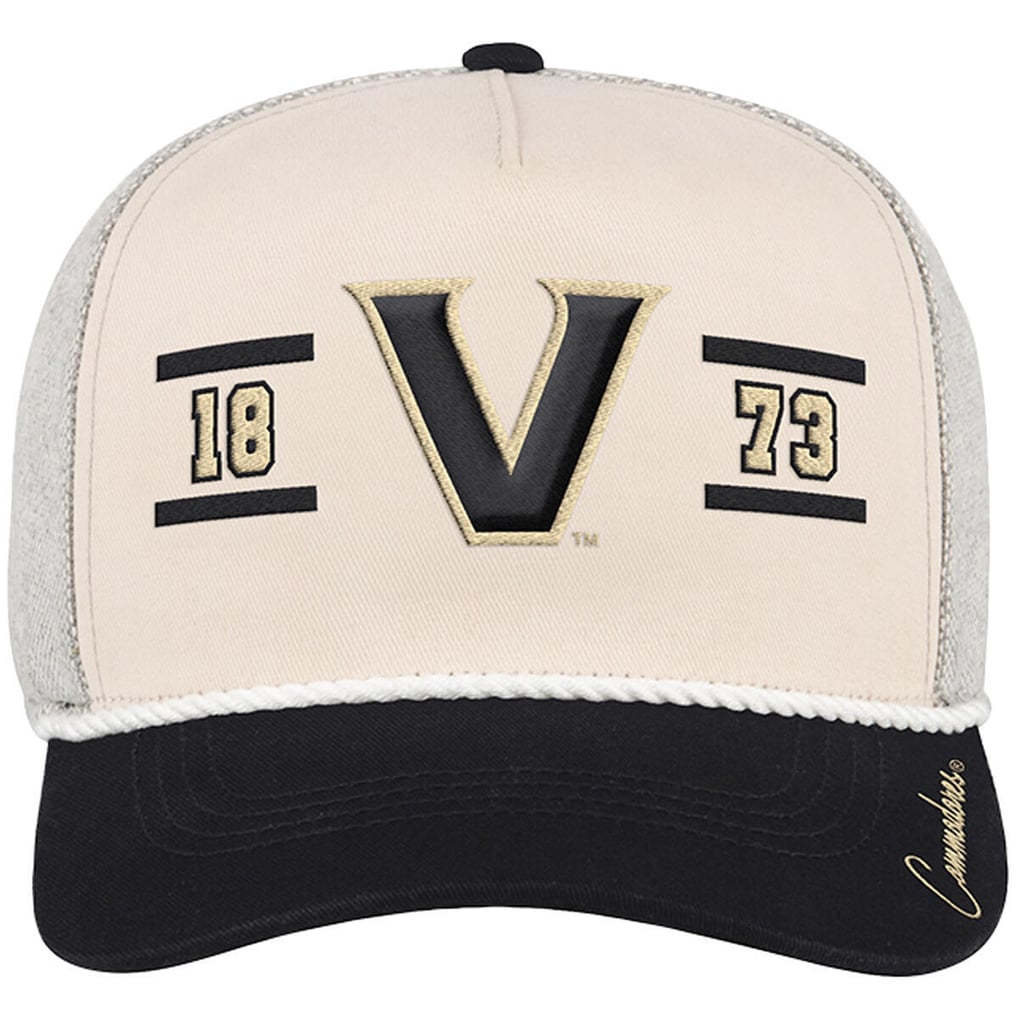  Vanderbilt Commodores Colosseum Frank Podium Adjustable Hat - Natural
