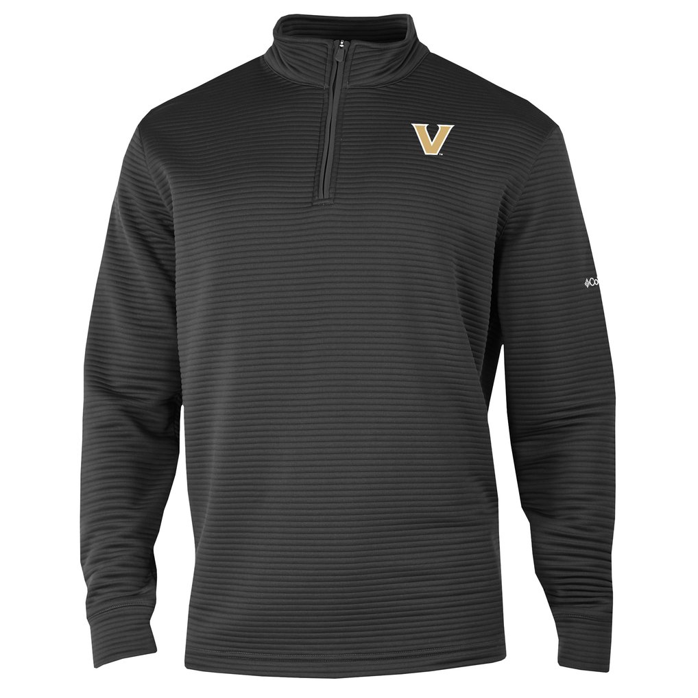 Vanderbilt Commodores Columbia Omni-Wick Pack It Up Quarter-Zip Pullover - Black