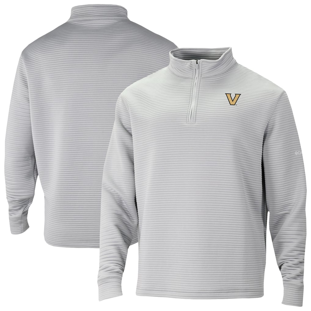 Vanderbilt Commodores Columbia Omni-Wick Pack It Up Quarter-Zip Top - Gray