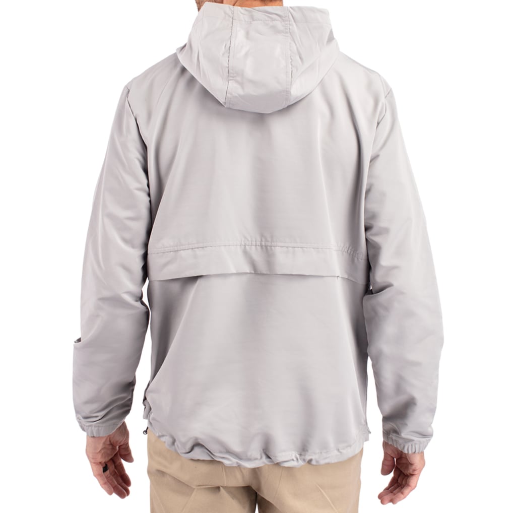 Vanderbilt Commodores Cutter & Buck Charter Eco Recycled Half-Zip Anorak Jacket - Gray