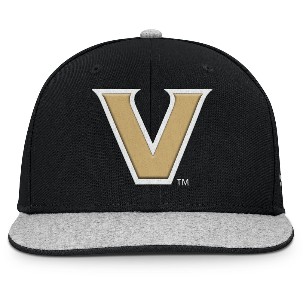 Vanderbilt Commodores Fanatics Loden Snapback Hat - Black