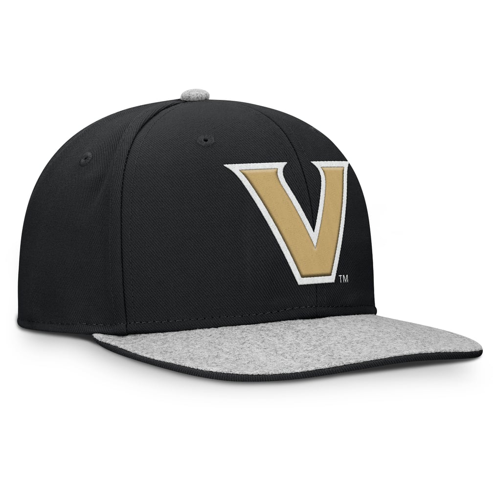 Vanderbilt Commodores Fanatics Loden Snapback Hat - Black