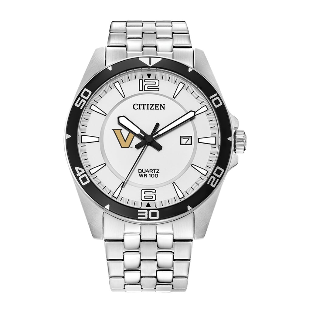 Vanderbilt Commodores Citizen Quartz Stainless Steel Watch