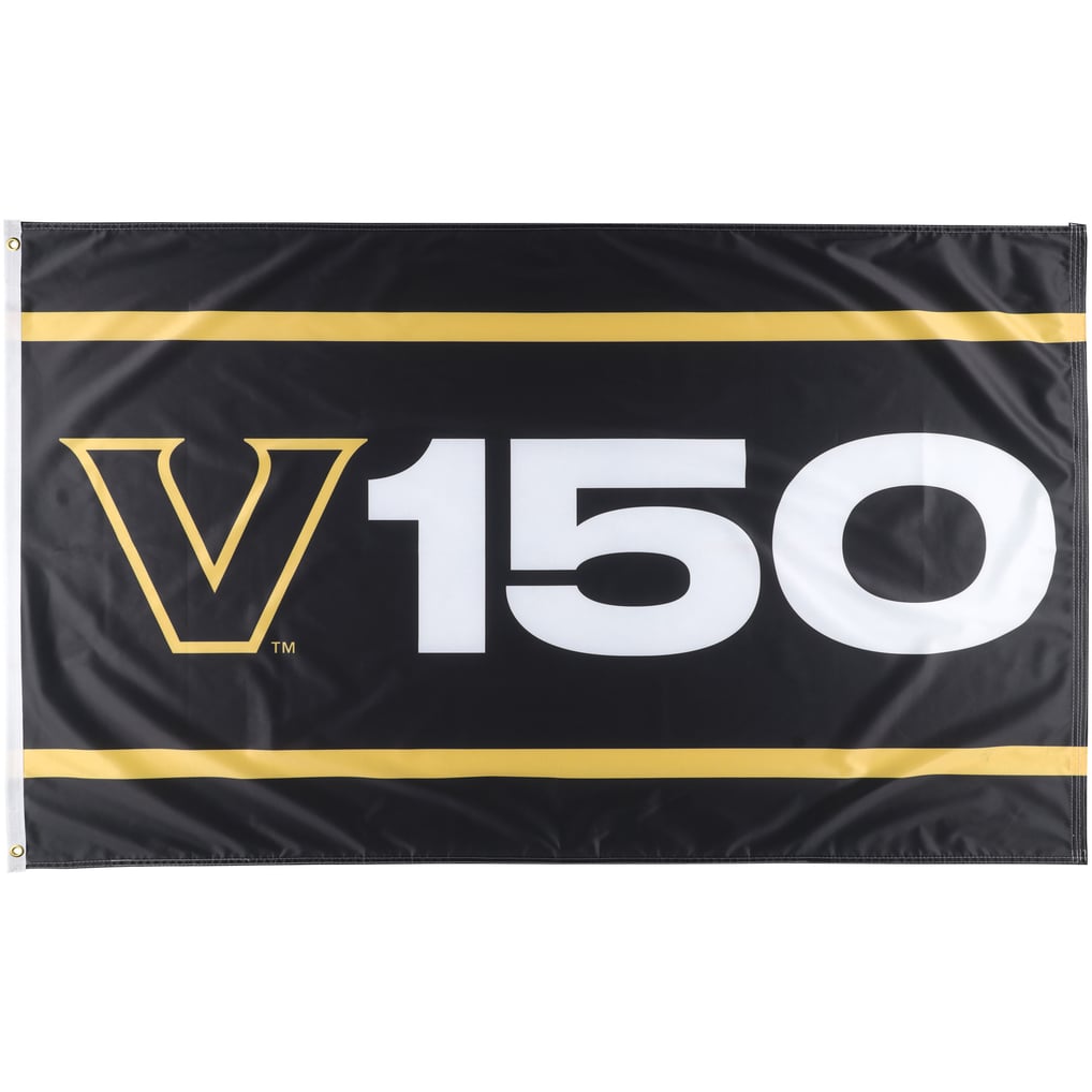 Vanderbilt Commodores WinCraft 3' x 5' Single-Sided Deluxe 150th Anniversary Flag