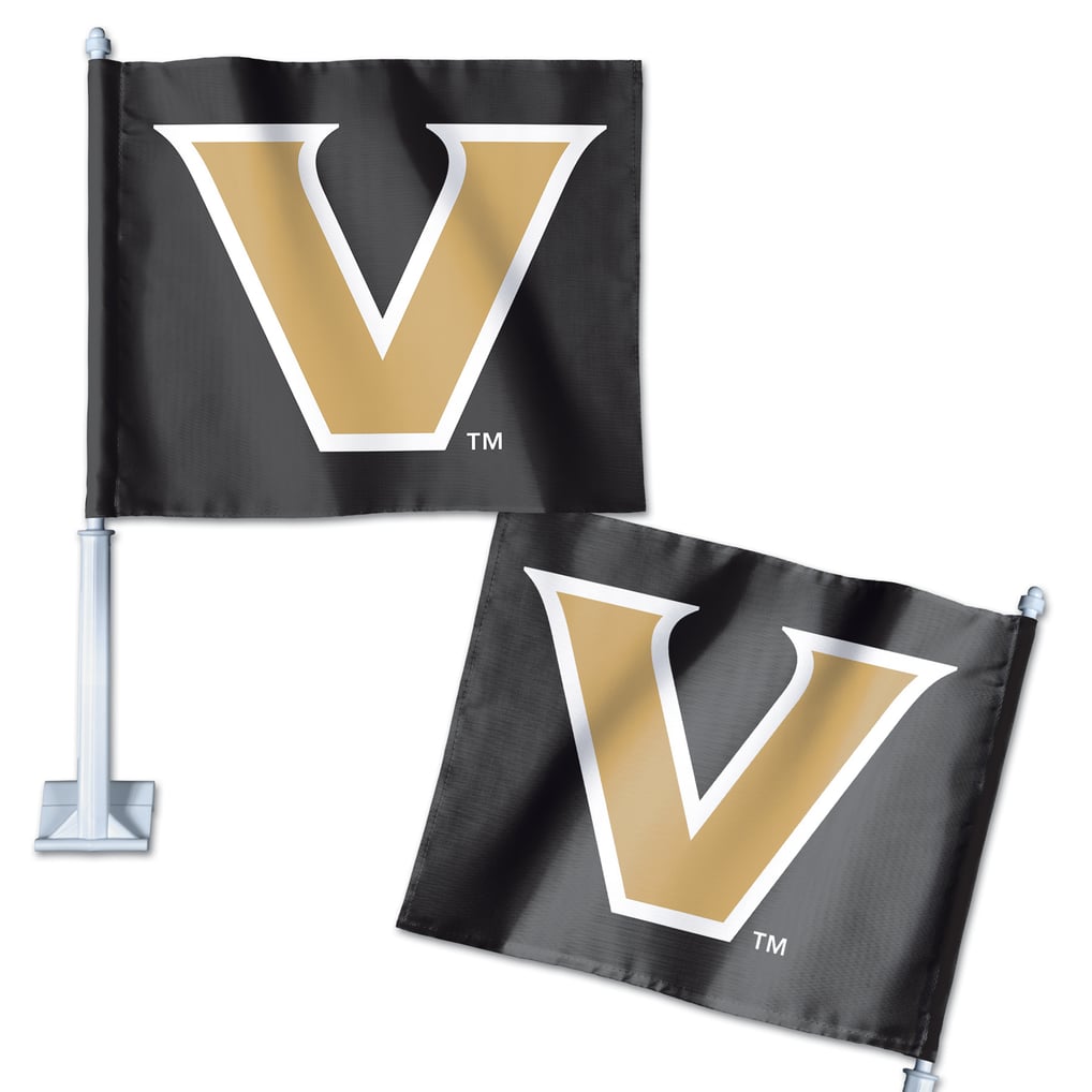Vanderbilt Commodores WinCraft Double-Sided Car Flag
